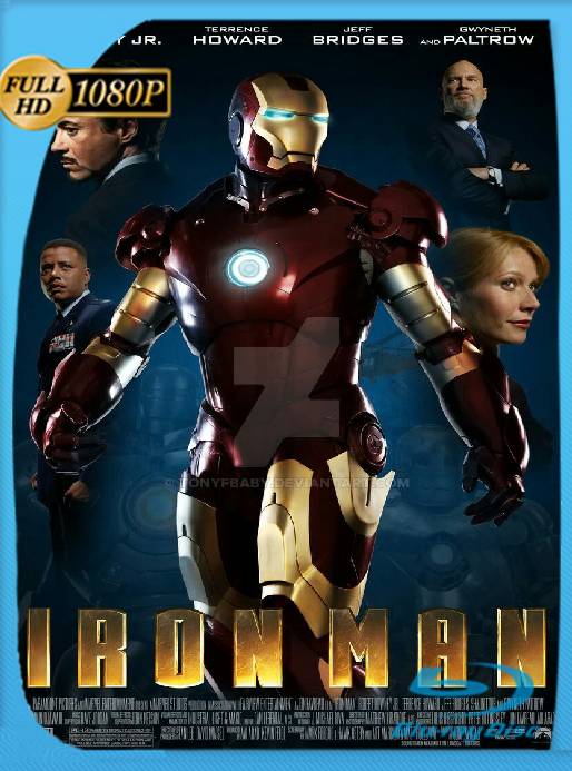Iron Man (2008) BRrip [1080p] [Latino] [GoogleDrive] [RangerRojo]