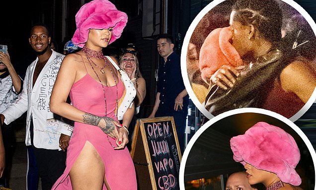 The outfit worn by Rihanna