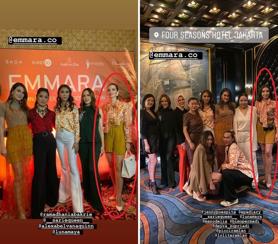 Penampilan Nia Ramadhani dan Manohara