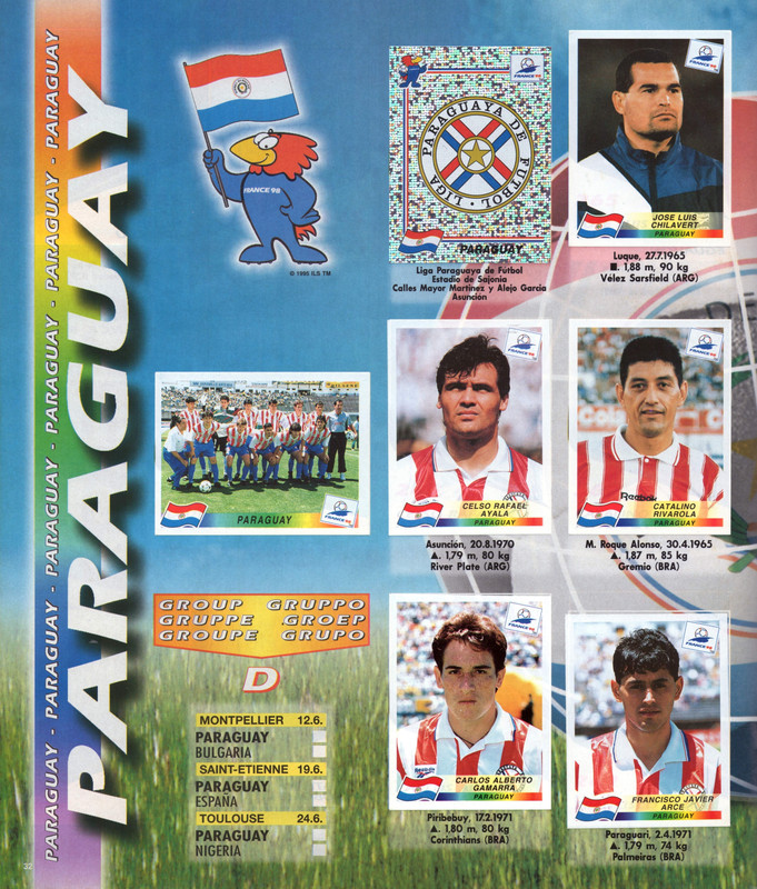 FIFA World Cup 1998 France (Panini) 34