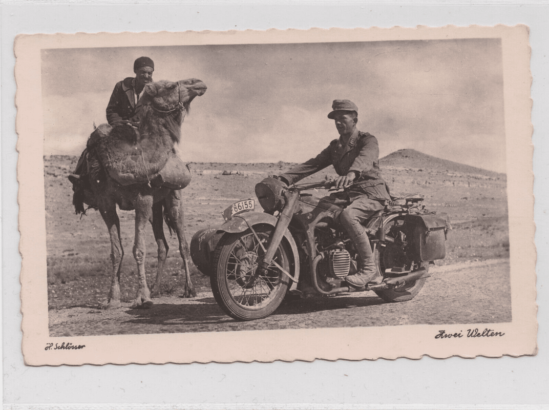 Aufnahme Africa Korps wer hat Vorfahrt in der Wüste