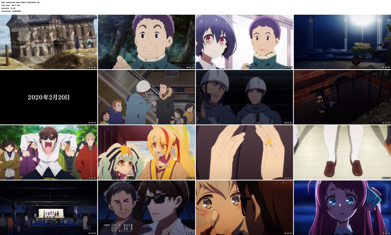 HR Zombie Land Saga Revenge S02E11 1080p HEVC 10Bit HR SR