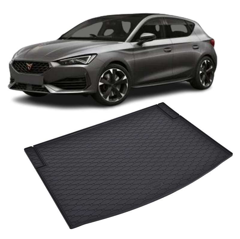 Tavita auto CUPRA Leon Hatchback 2020-prezent, protectie portbagaj, Cri-Flo, din cauciuc 100%, compatibil cu autoturismul CUPRA Leon Hatchback