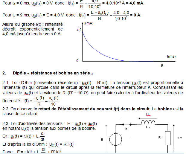 Etude expérimentale de dipôles électriques