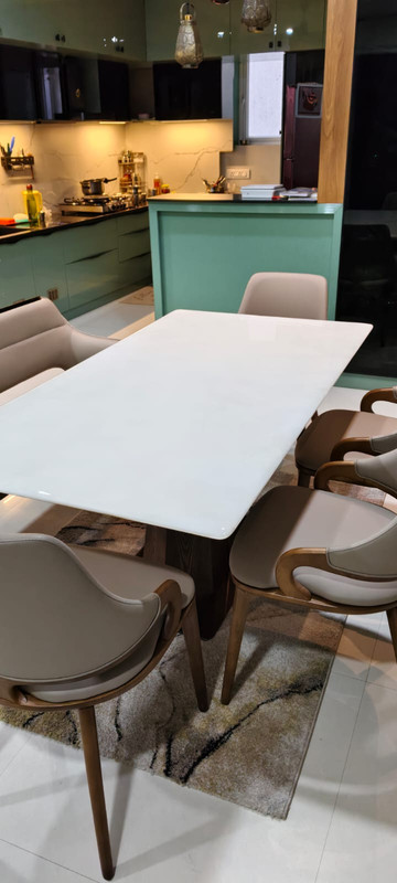 Luxury marble dining table protection film