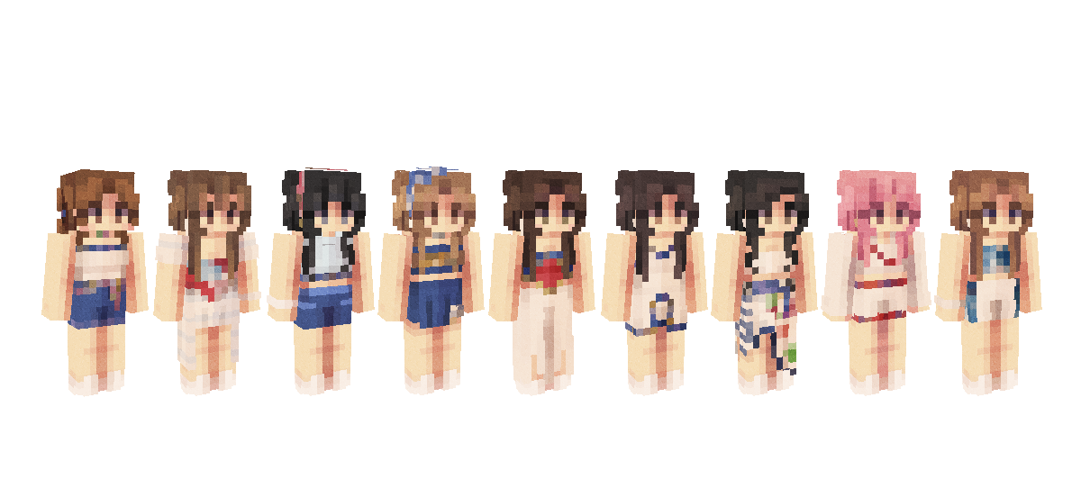 ⌜ alcohol-free ⌝ | Nayeon | Twice | 나연 2 Minecraft Skin