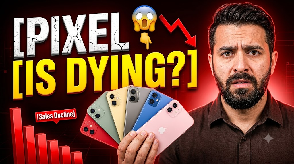 AI-generated example result for the youtube-thumbnail prompt: Tech Review & Unboxing – "PIXEL / IS DYING?" | Tech Review And Unboxing Youtube Thumbnail AI YouTube Thumbnail Prompt