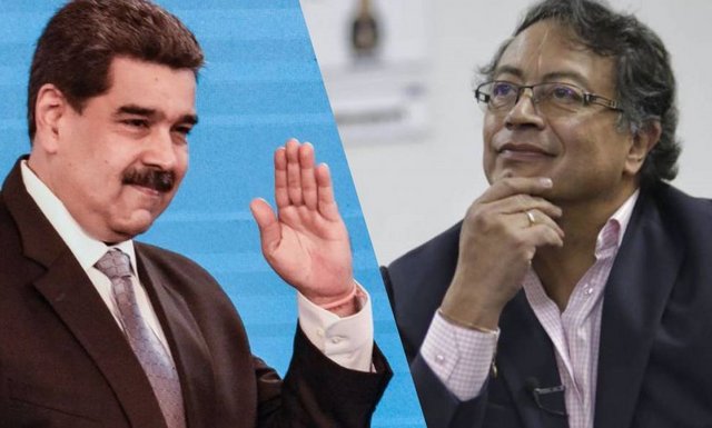 Presidentes Maduro y Petro