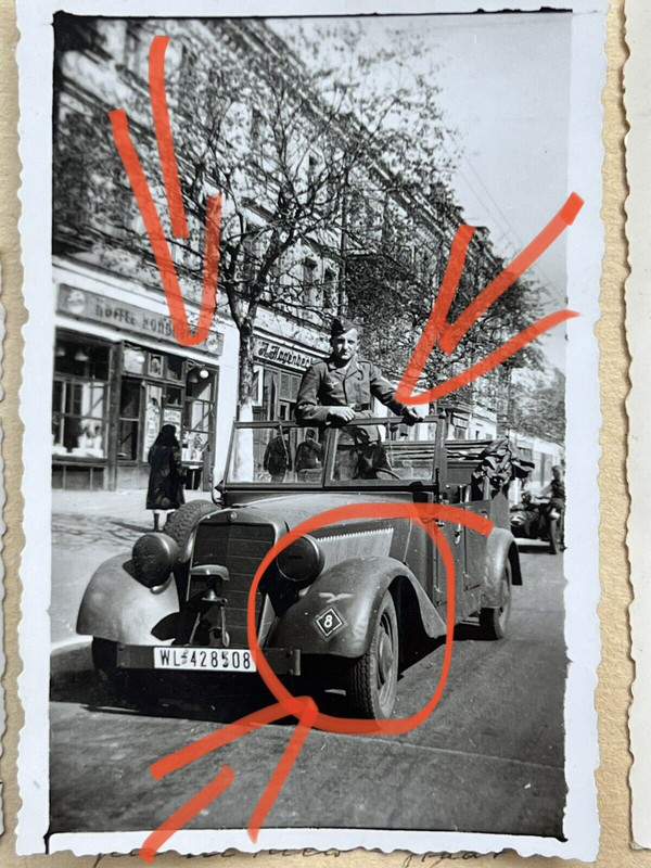 Deutsches Foto 2wk Kyiv Stadt 22.9.43 Ukraine Київ Straßenbahn Fotoalbum