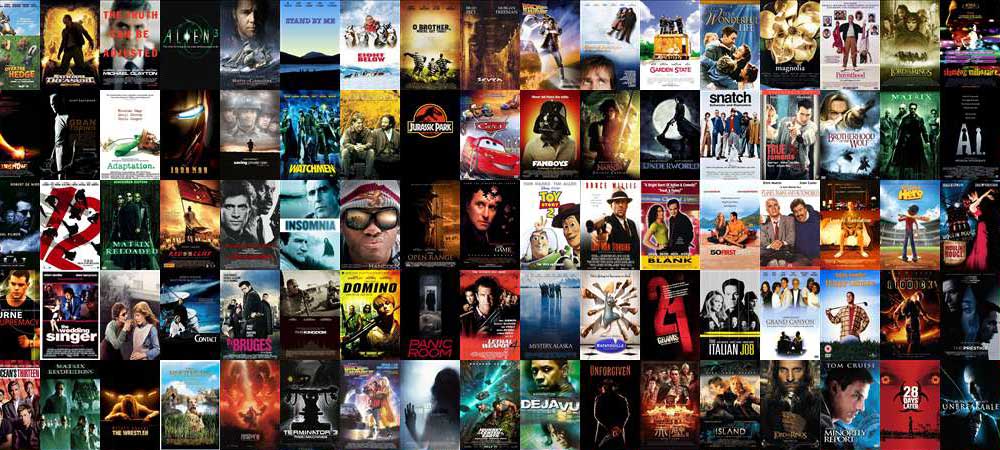 Cine Mosaic Principal - Colección 62 Peliculas (Casi todas HD Dual)