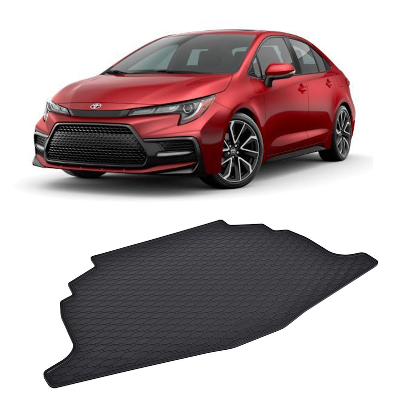 Tavita auto TOYOTA Corolla Hatchback 2019-prezent, protectie portbagaj, Cri-Flo, din cauciuc 100%, compatibil cu autoturismul TOYOTA Corolla Hatchback