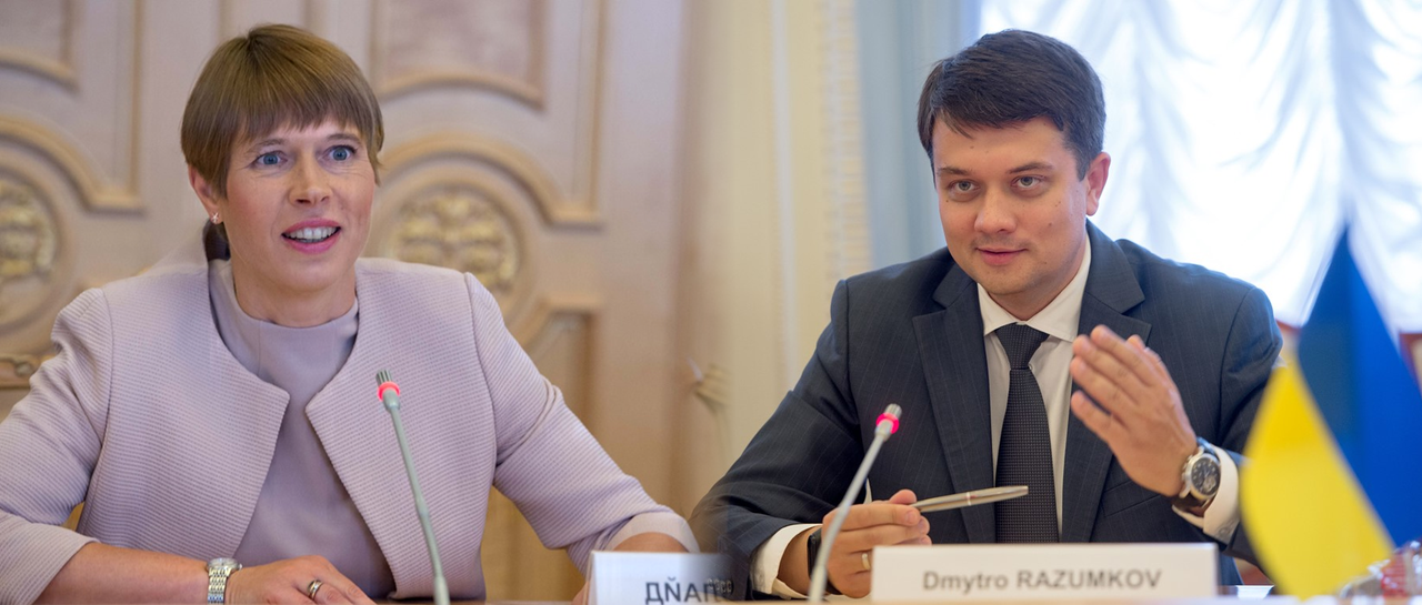 Разумков и президент Эстонии Кальюлайд обсудили реформы в Украине - Цензор.НЕТ 726