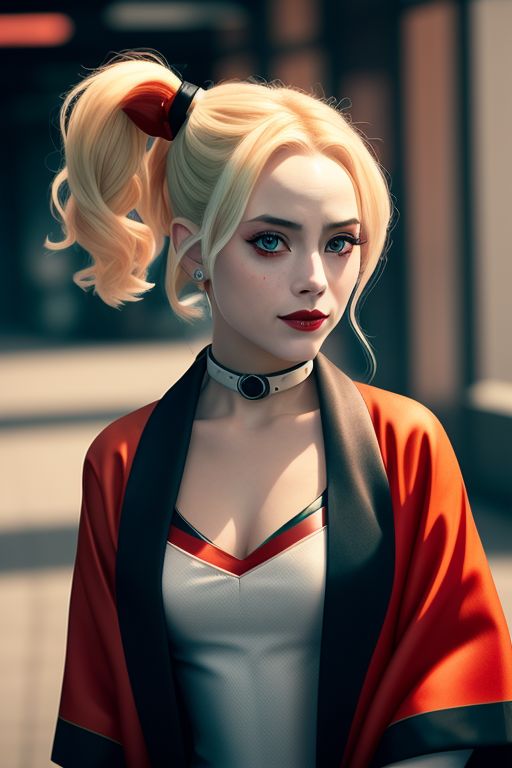 Harley-Quinn-wearing-a-kimono-21