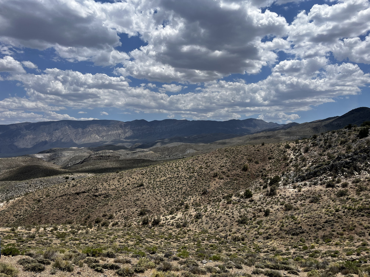 the Poleta Folds, a scenic series of hills in the White Mountains of California