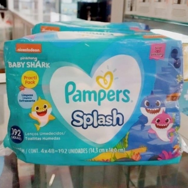 Toalhinhas Umed Pampers Splash C/192