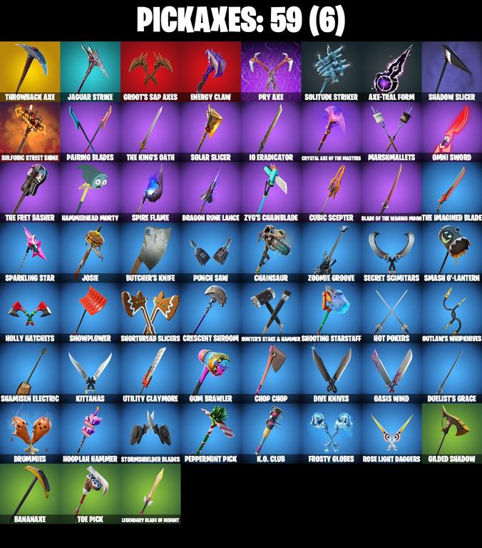 pickaxes comp