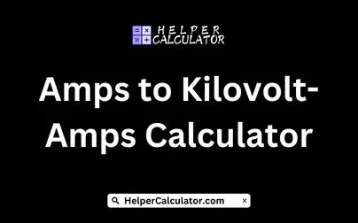 Amps to Kilovolt-Amps Calculator