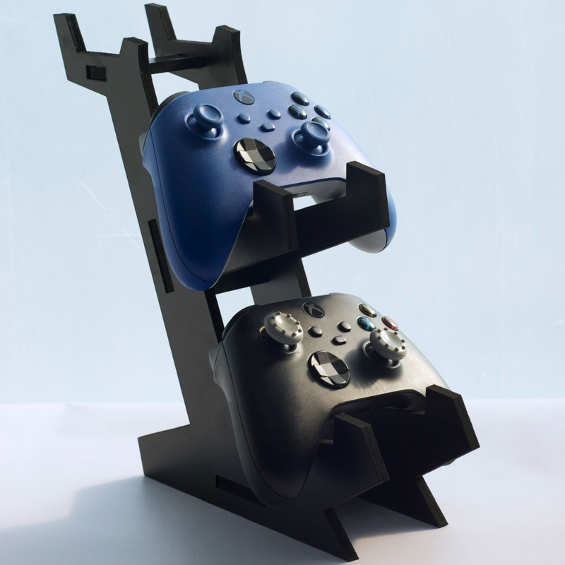 Suporte Vertical para Controles de Videogame em MDF