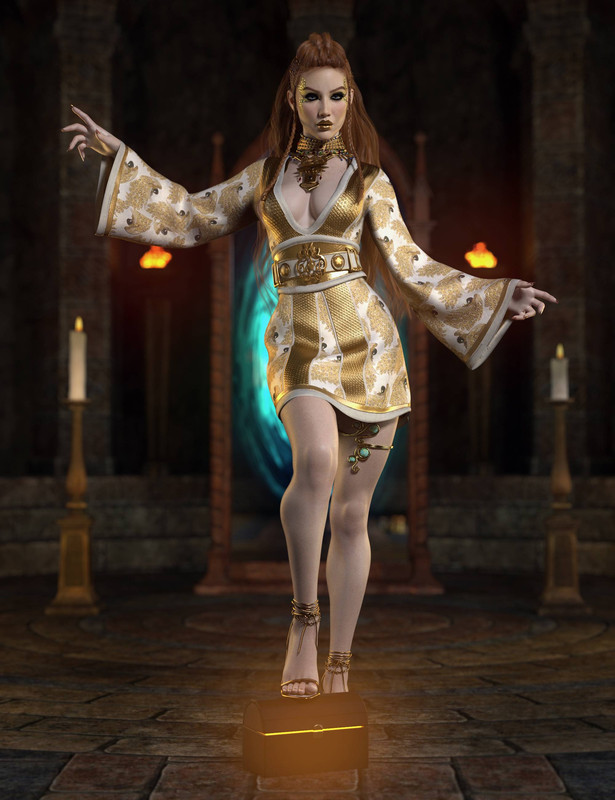 101 Series: Moonlight Alchemy Poses for Genesis 8.1 Female