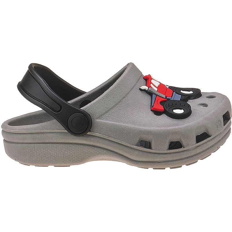 Sandália Pick Up Cinza/Preto miniatura 5