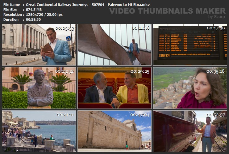 Great Continental Railway Journeys - S07E04 - Palermo to Mt Etna.mkv