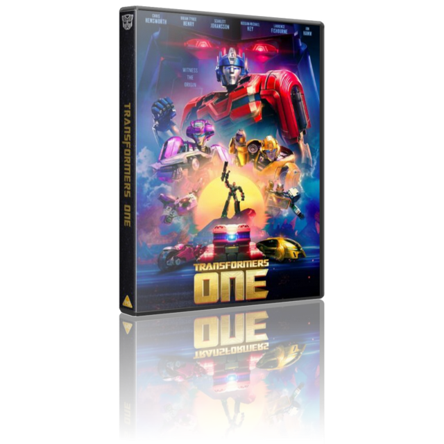 Portada - Transformers One [DVD9 Full][Pal][Cast/Ing/Ale/Che/Cat][Sub:Varios][Animación][2024]