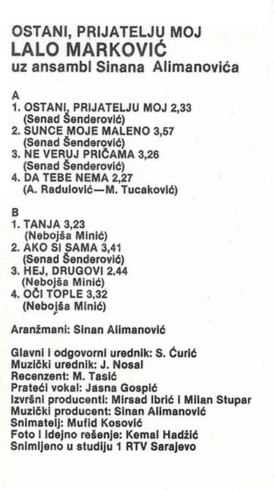 Lalo Markovic 1988 kz