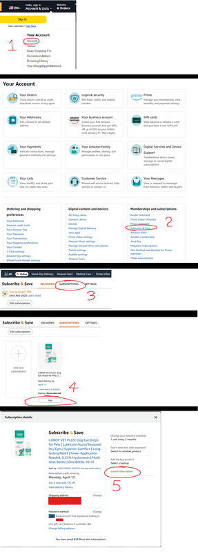 Unsubscribe - Step 1