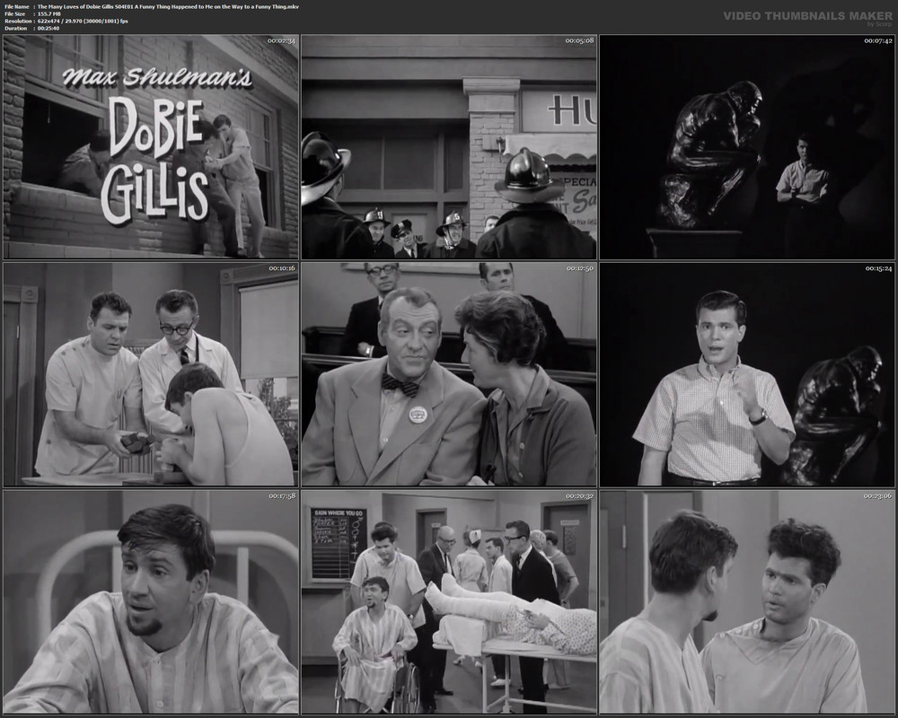 The Many Loves of Dobie Gillis S04E01 A Funny Thing Happened to Me on the Way to a Funny Thing.mkv