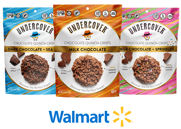 Satisfy Your Sweet Cravings with FREE Undercover Snacks Chocolate Quinoa Crisps at Walmart Satisfy Your Sweet Cravings with FREE Undercover Snacks Chocolate Quinoa Crisps at Walmart