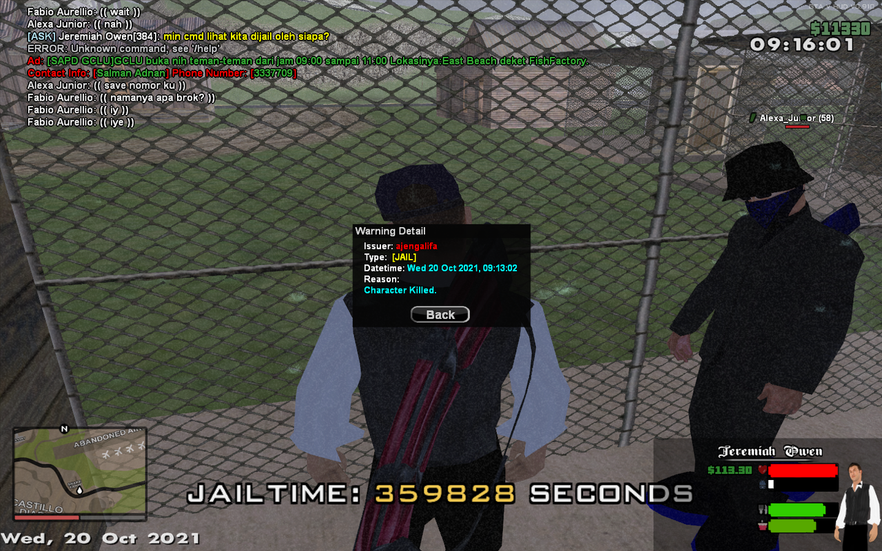 OOC JAIL