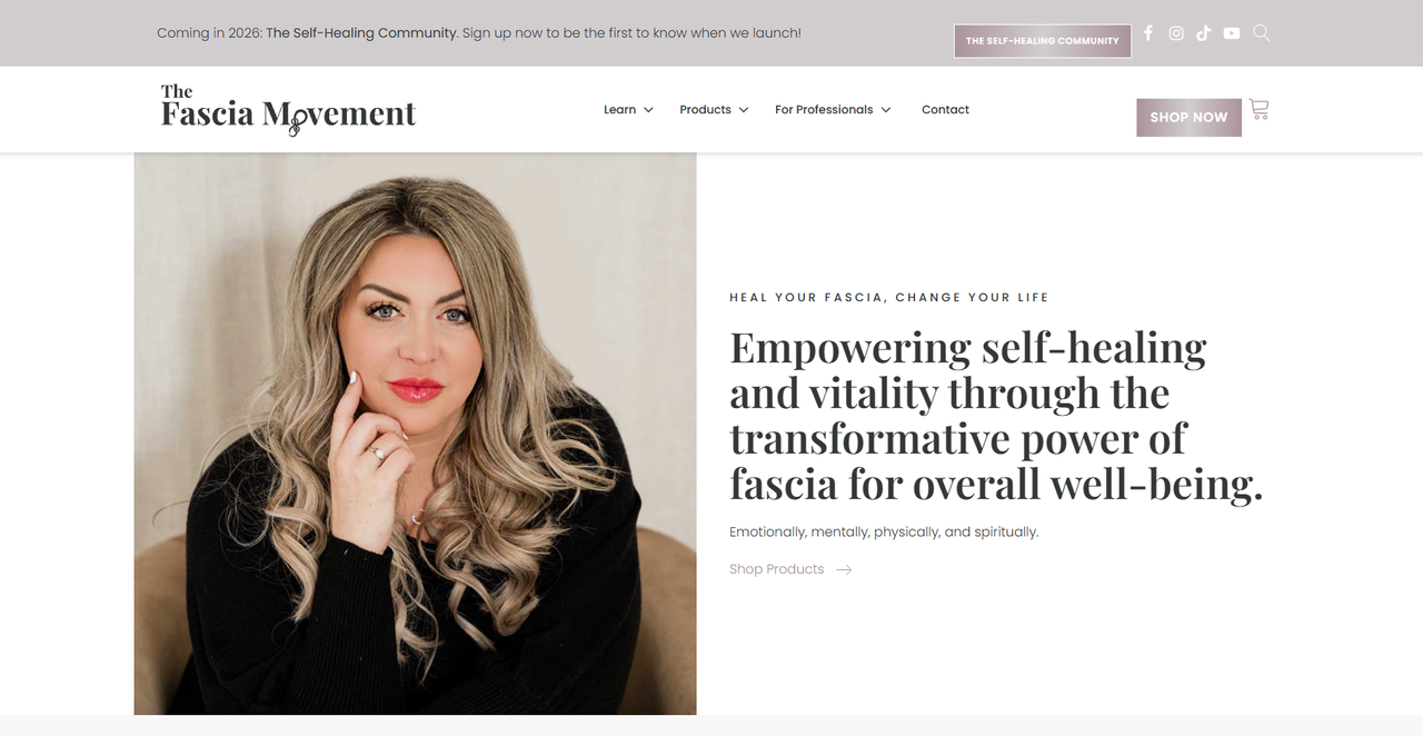 The Fascia Movement Site