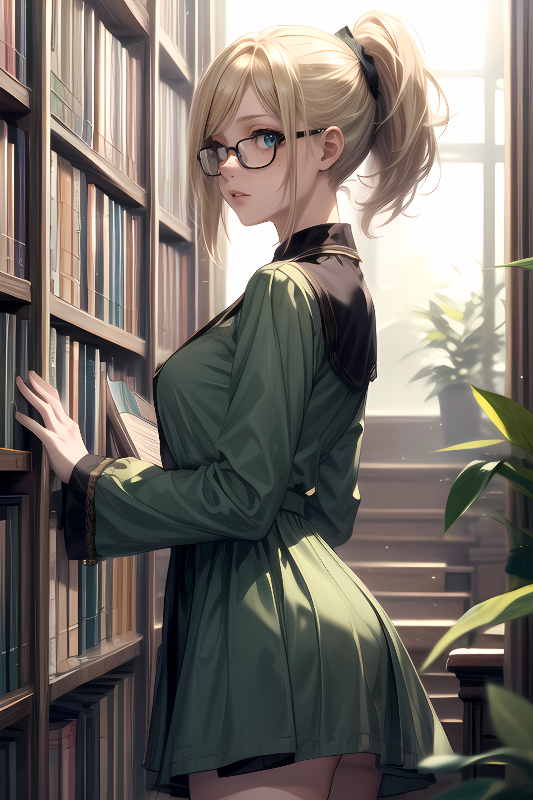 Librarian Anna