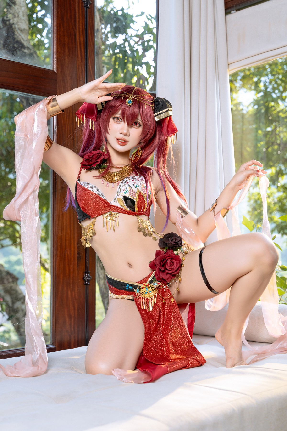PoppaChan Houshou Marine Dance Version – 109 Photos 9 Videos 1.12GB插图2
