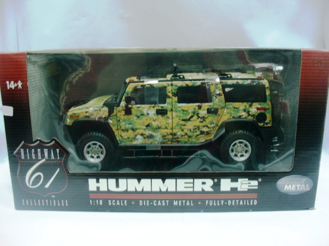 国内未入荷 1/18 HIGHWAY61 ハマー H2 タイプG 2005 国内未入荷 1/18