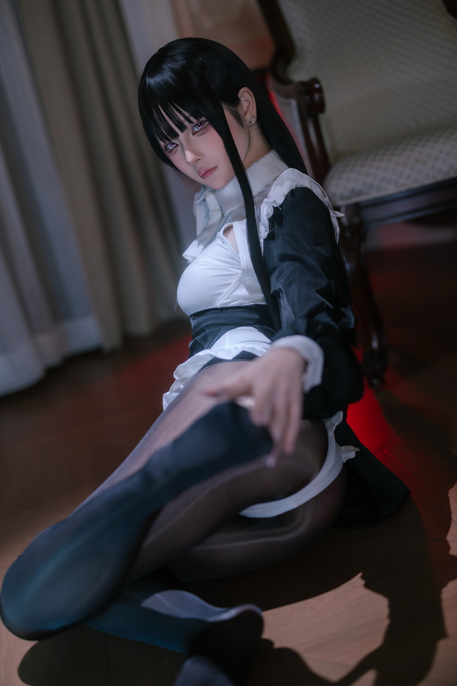 屿鱼 Yuyu 黑丝修女 Cosplay 写真合集（40P｜375MB）插图2
