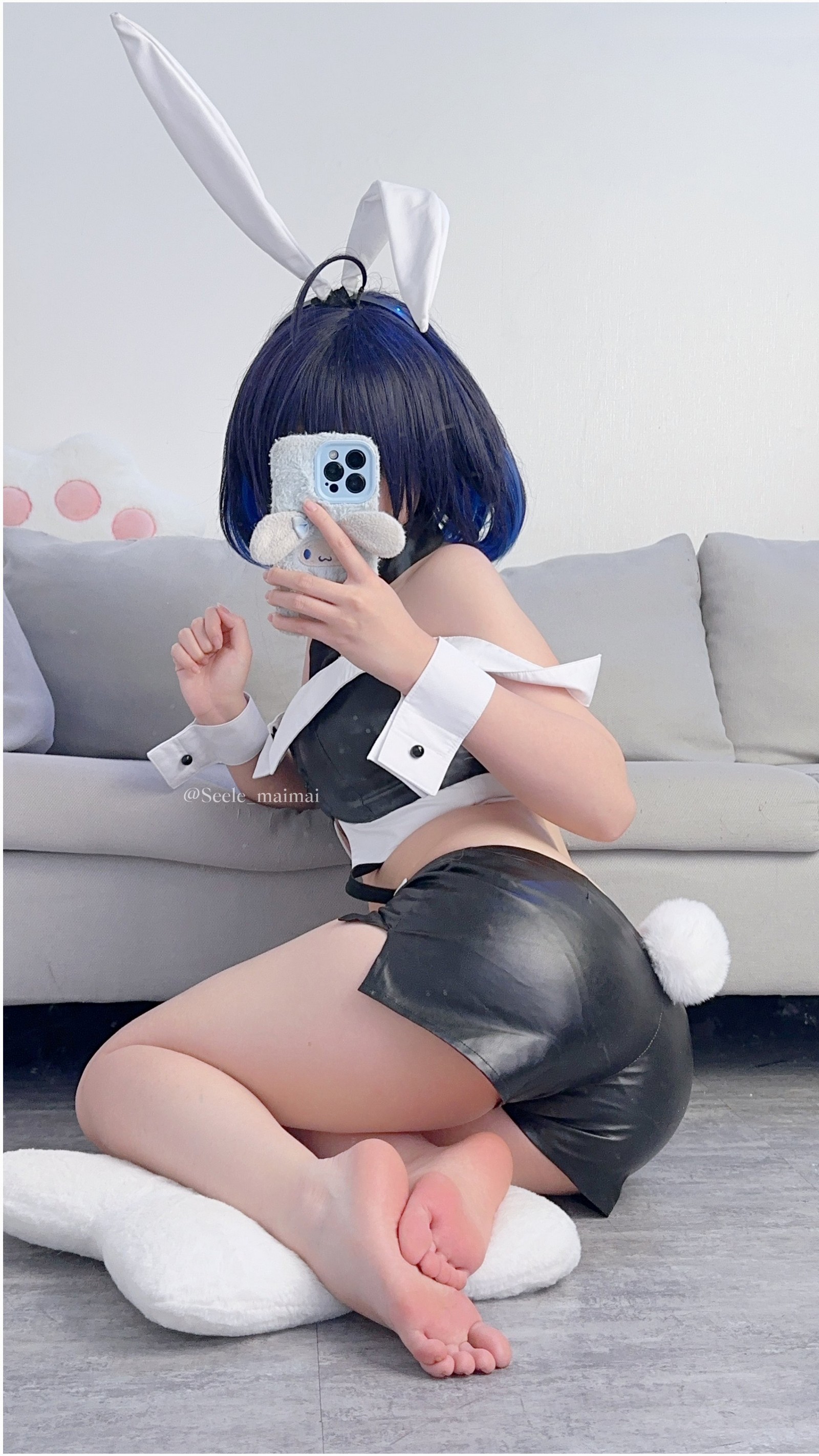 Seele麦麦兔女郎希儿 Cosplay 写真集｜崩坏3高质量高清图包（83P-147.3M）插图2