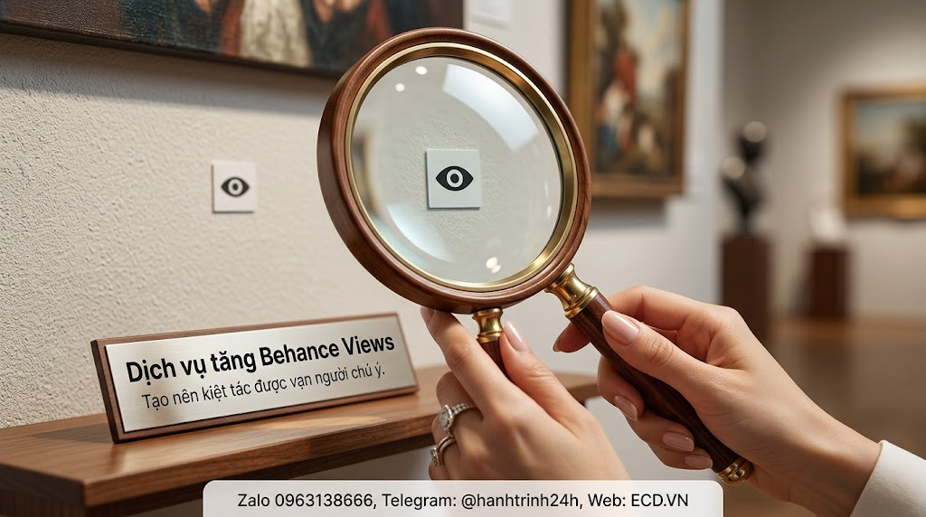 dịch vụ tăng behance views vip portfolio behance