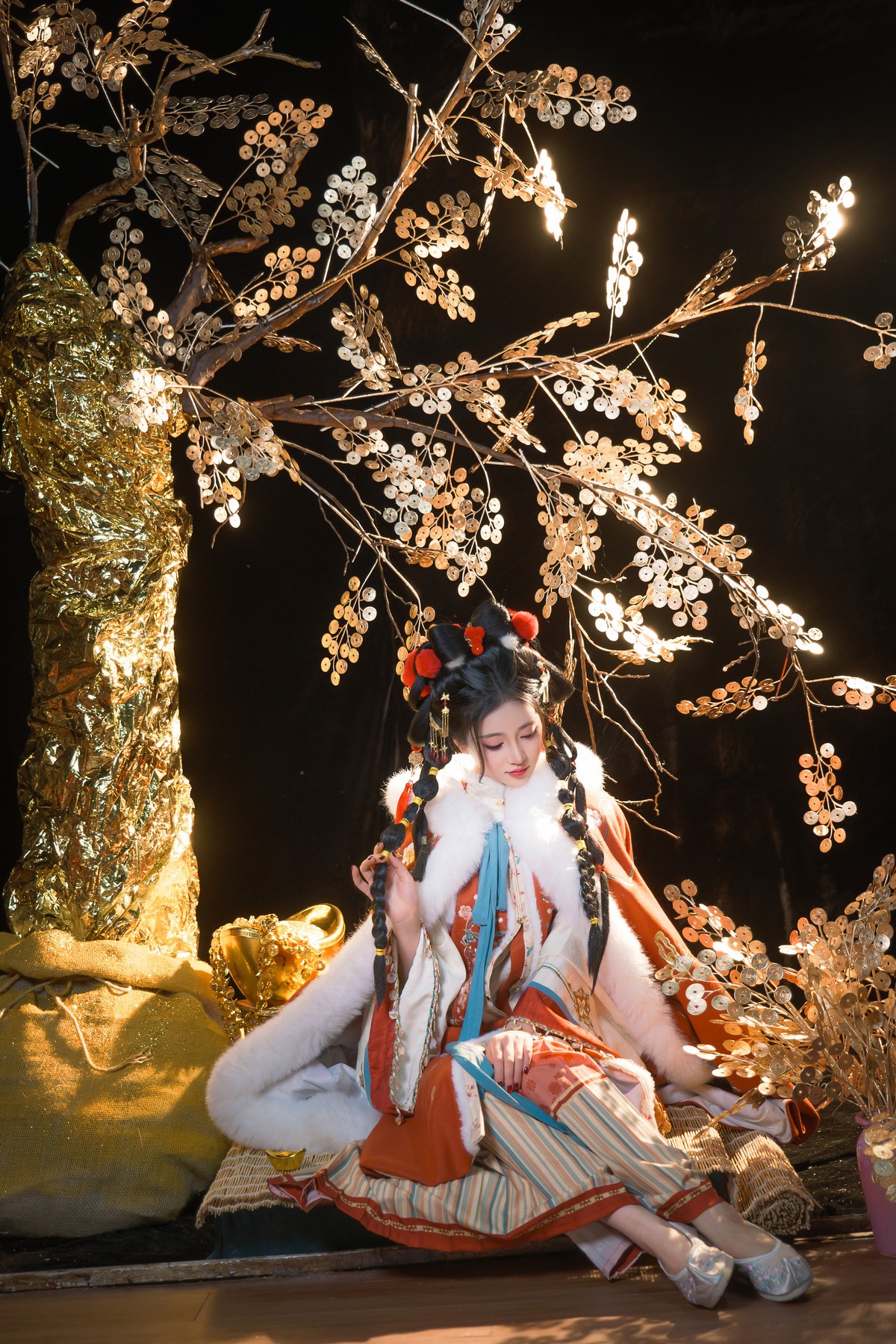年年nnian 金蛇贺岁新年写真 生肖主题图集插图2