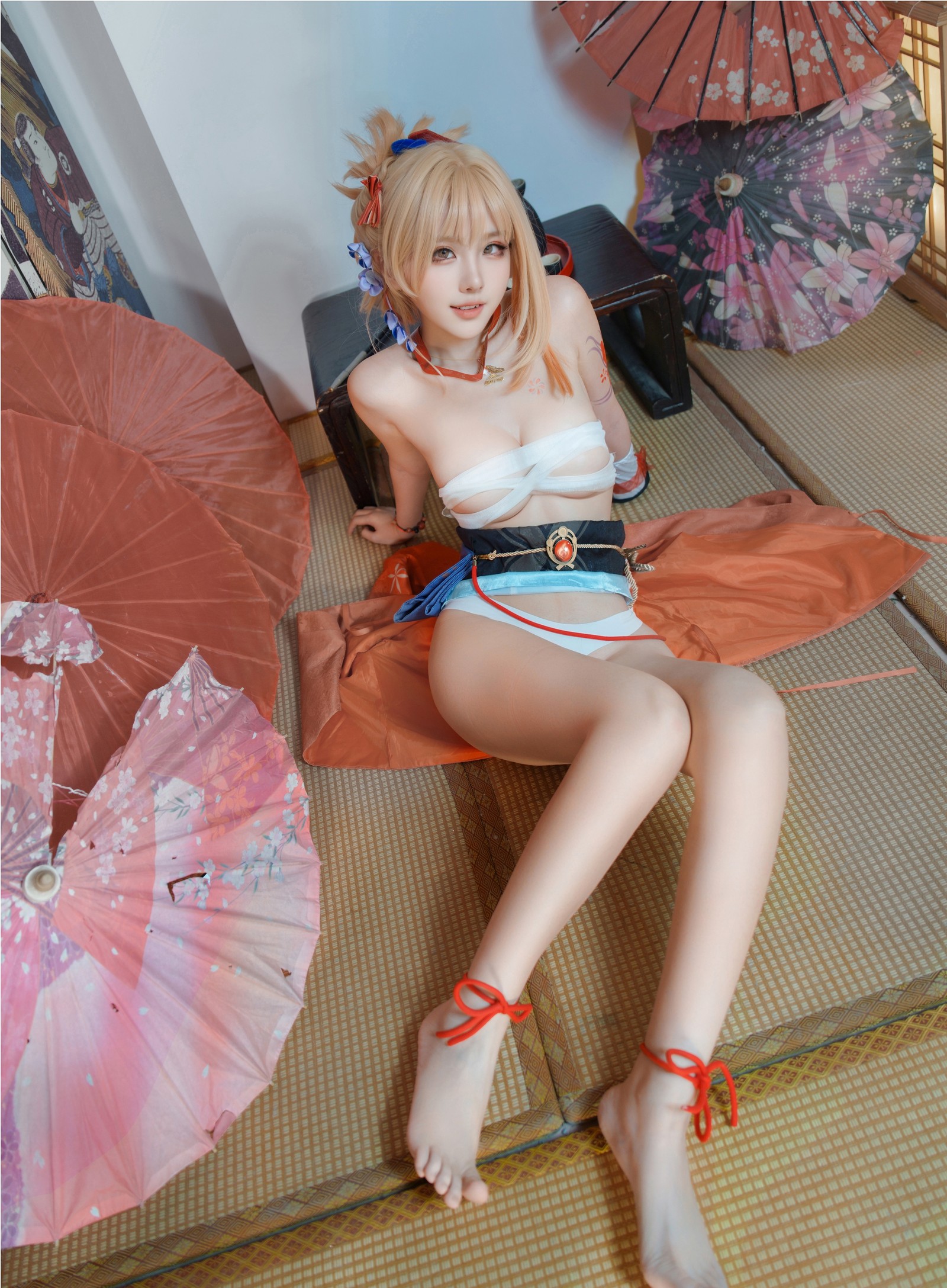 Demon 喵崽｜原神 宵宫 Yoimiya Cosplay 高清写真合集插图4