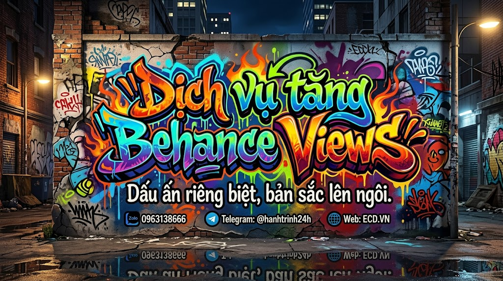 dịch vụ tăng behance views tự nhiên tăng impression