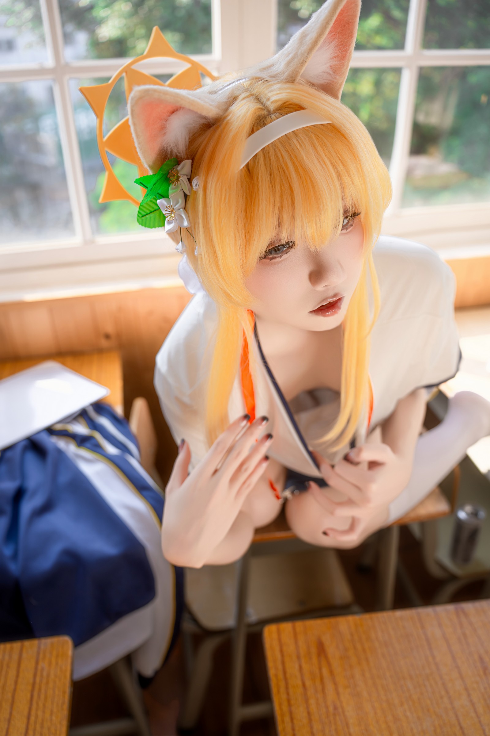 纸悦Etsu_ko《玛丽体操服》运动系写真图集｜元气少女主题[64P-356.8M]插图1