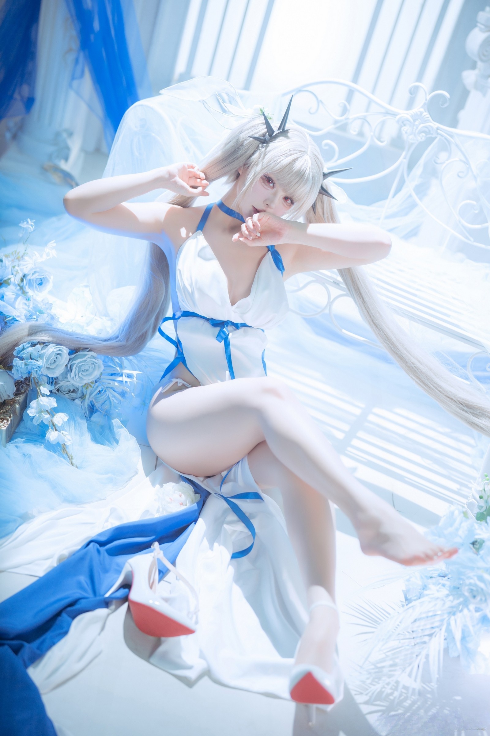 w百合欧皇子w 碧蓝航线可畏写真集 – 纪念印记主题COS高清图 [14P-21.8MB]插图6