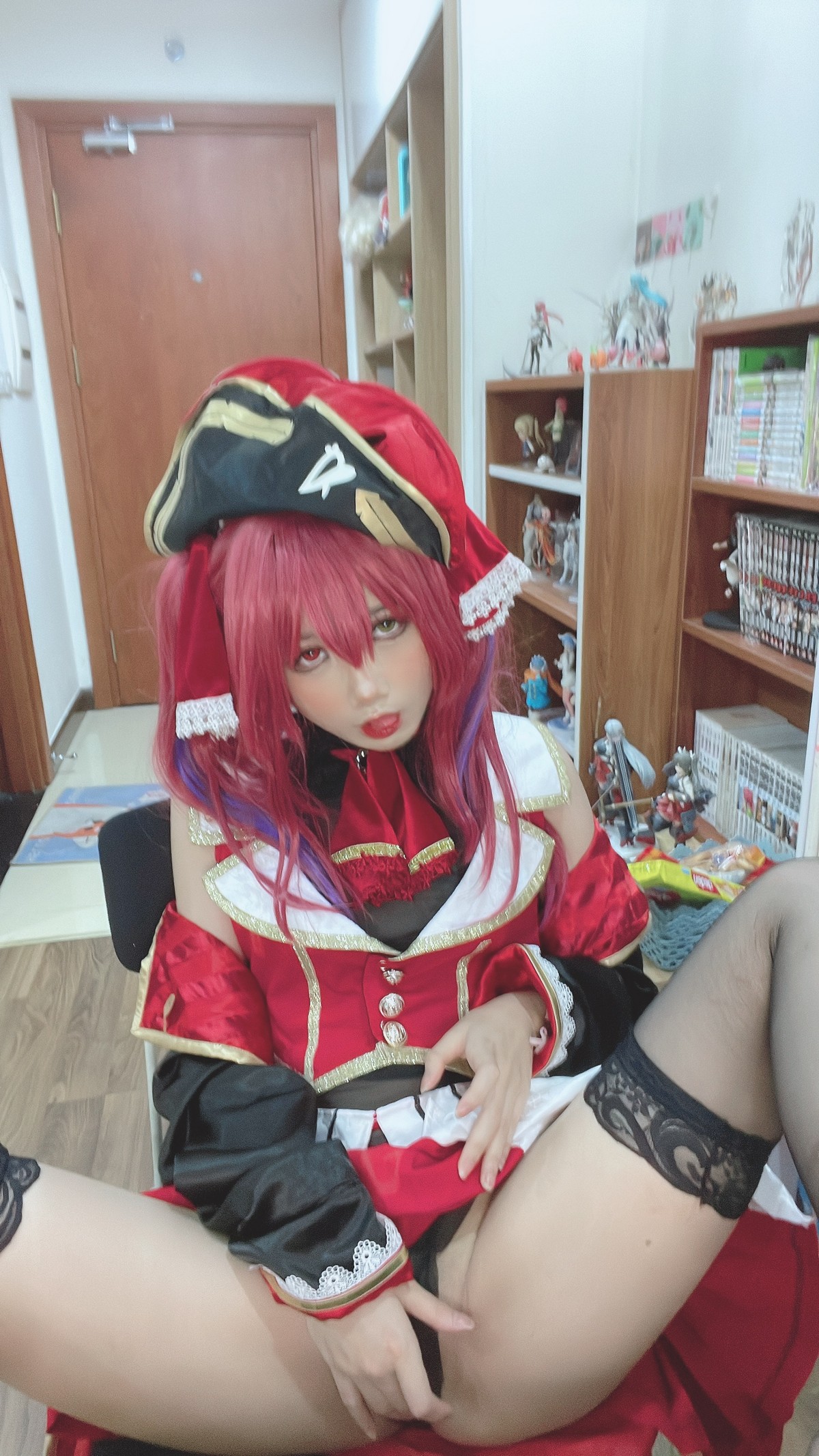 PoppaChan Houshou Marine Cosplay Collection (Hololive) – 94 Photos 427MB插图2
