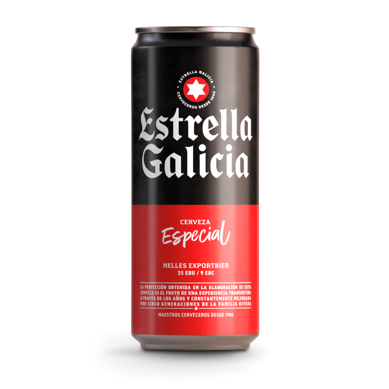 Cerveza Estrella Galicia (330 Ml.)