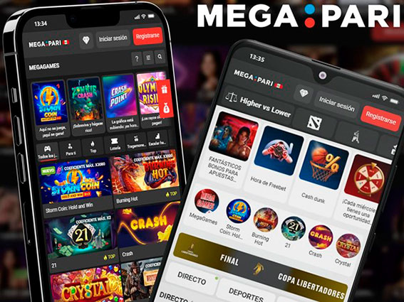 ¿Cuál es la diferencia entre la versión Android de Megapari y la versión iOS en Perú?