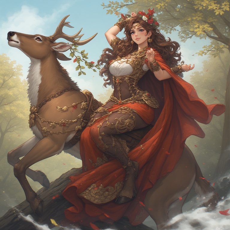 Goddess-Diana-with-a-Stag-brea-3