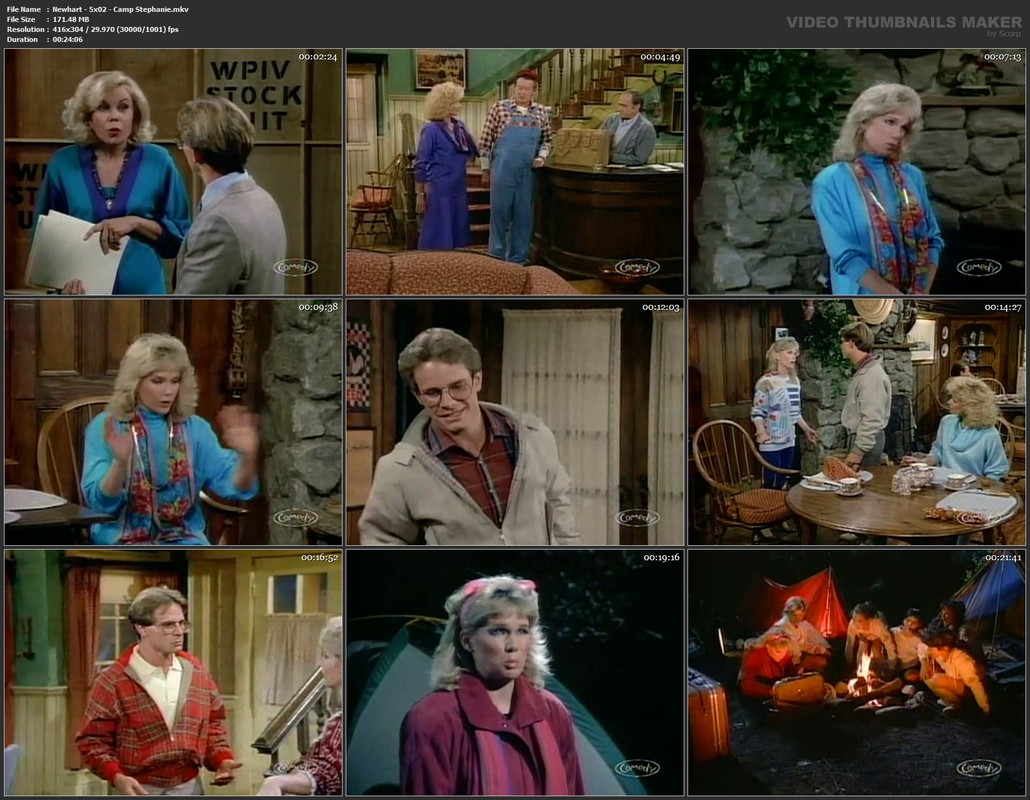 Newhart - 5x02 - Camp Stephanie.mkv