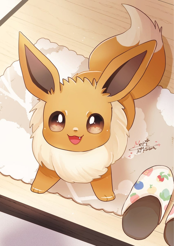 eevee-pokemon-drawn-by-banchiku-sample-e