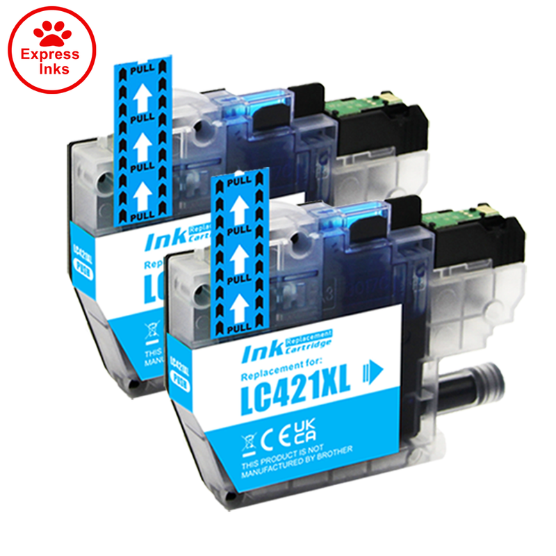 LOTE DE CARTUCHOS DE TINTA LC421XL aptos para Brother DCP-J1050DW J1140DW MFC-J1010DW - Imagen 16 de 18